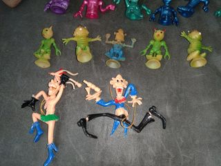 Lote muñecos Jiggler vintage años 80