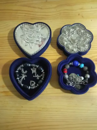 Joyeros vintage con pulsera, regalo