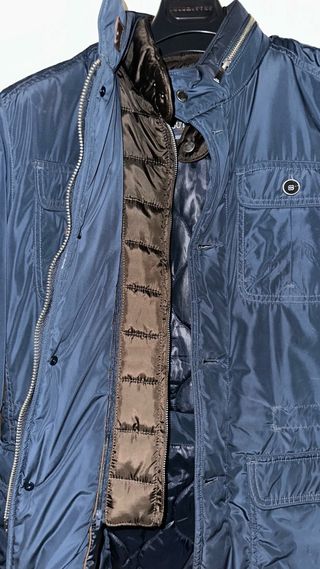 Giacca Gutteridge imbottita impermeabile blu