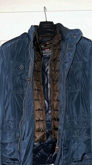 Giacca Gutteridge imbottita impermeabile blu