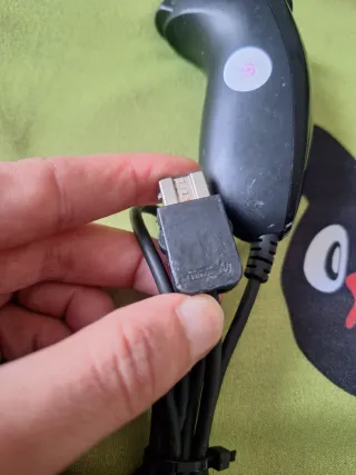 Nunchuck Negro Original Nintendo Wii