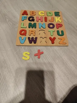 Puzzle Abecedario Madera