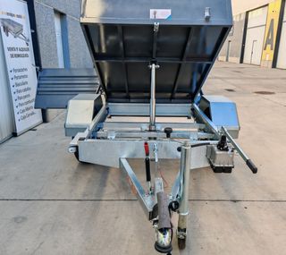 NUEVO: Remolque basculante hidráulico todoterreno