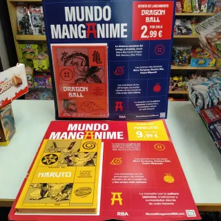 Pack Manganime Dragon Ball y Naruto