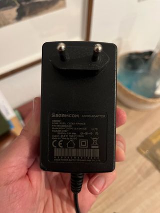 Adaptador Corriente Sagemcom 12V