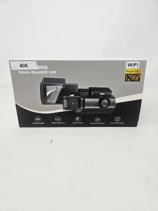 Cámara Coche Doble Lens WiFi 1296P