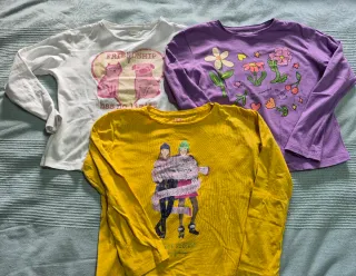 Lote 3 camisetas niña Talla 7