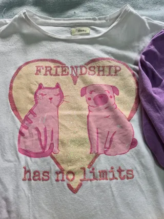 Lote 3 camisetas niña Talla 7