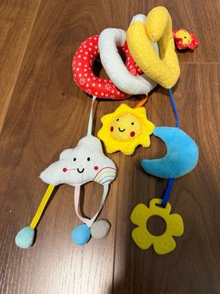 Lote Juguetes Bebé: Mono, Sol, Luna