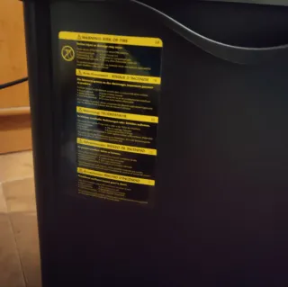 Trituradora de papel AmazonBasics