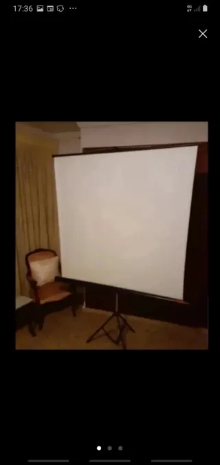 Pantalla de proyector portátil