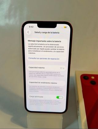 iPhone 13 Rojo 128GB