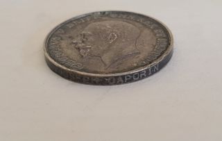 Medalla Plata 925 George V Britania