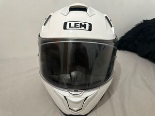 Casco Integral LEM Blanco