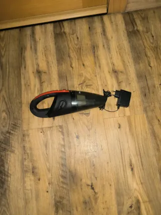 Aspiradora Audew Negra y Roja