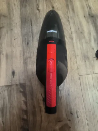 Aspiradora Audew Negra y Roja