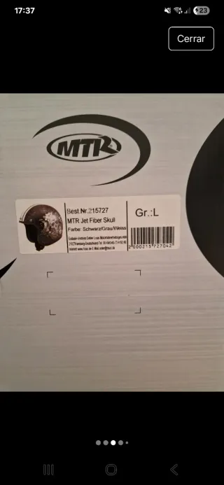 Casco de moto con visera iridiscente