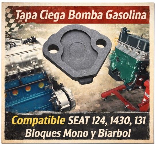 Tapa Ciega Bomba Gasolina SEAT 124