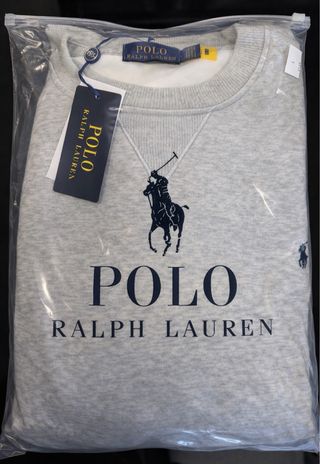 Sudadera Polo Ralph Lauren Gris •Nueva•