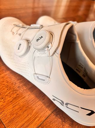 Zapatillas Shimano RC7 Blancas, talla 43,5 EU