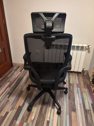 Silla ergonómica/gaming negra