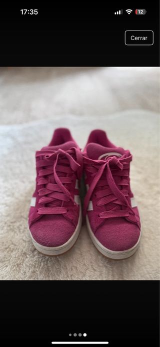 Adidas Campus Rosa Talla 36