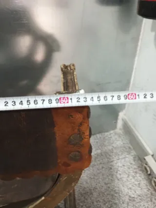 Silla Jamuga Antigua Madera y Cuero