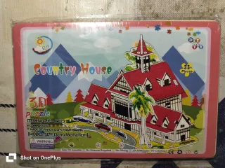 Maqueta Casa de Campo DIY 33 Piezas