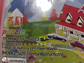 Maqueta Casa de Campo DIY 33 Piezas