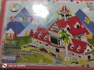 Maqueta Casa de Campo DIY 33 Piezas