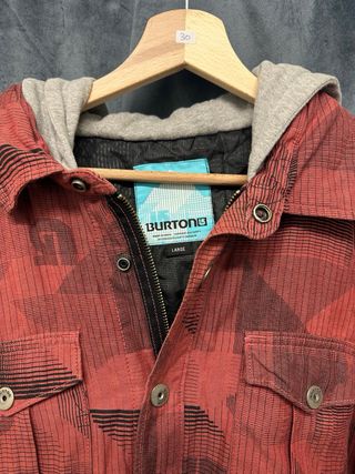 Camicia Burton con cappuccio taglia L