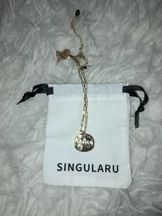 Colgante Singularu Dorado Multicolor