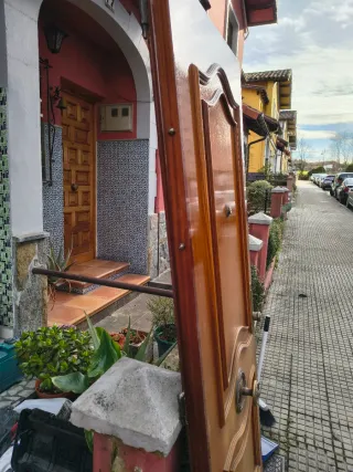 Puerta Acorazada Madera