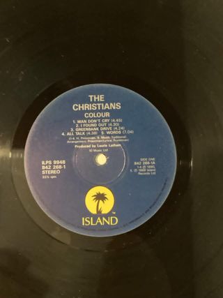 The Christians - Colour LP Vinile del 1990
