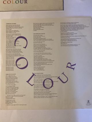 The Christians - Colour LP Vinile del 1990