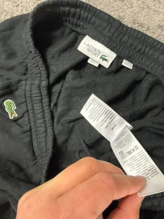¡¡OFERTA!! Talla L Pantalón Lacoste Negro