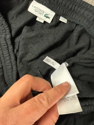 ¡¡OFERTA!! Talla L Pantalón Lacoste Negro