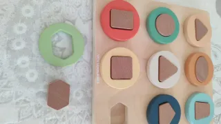 Puzzle de formas Vertbaudet 2 en 1