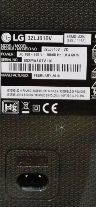 Smart TV LG 32 Full HD LED