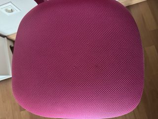 Silla giratoria elevable niña rosa