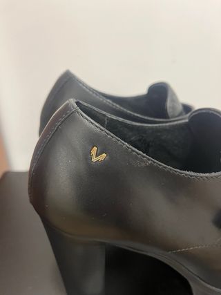 Zapatos Martinelli Piel Negros Hebilla