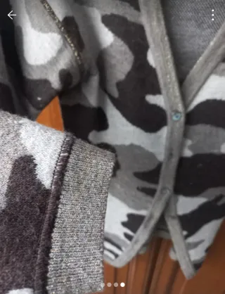 Cárdigan mujer camuflaje