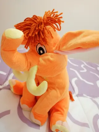 Mamut Cantajuego Naranja Peluche
