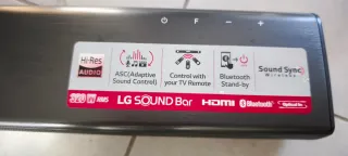 Barra de sonido LG SJ5 + Subwoofer inalámbrico
