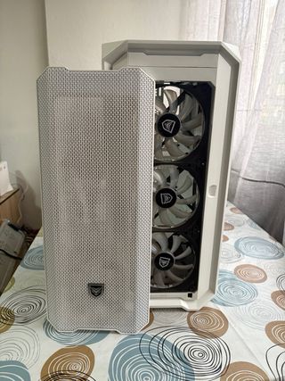 Caja PC Nfortec Krater Blanca