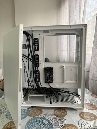 Caja PC Nfortec Krater Blanca