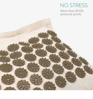 Esterilla y cojín acupresión marca Navaris