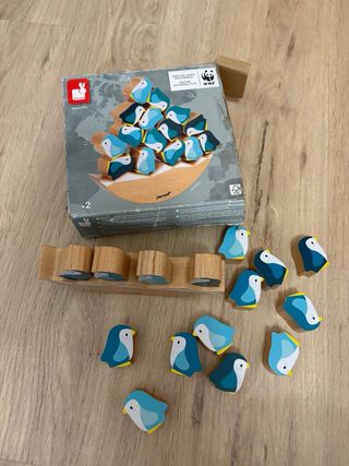 Juego de mesa Janod Pingüinos apilables