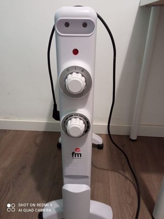 Radiadores FM y Universal Blue blancos