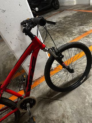 Bicicleta junior WRC Pro Roja